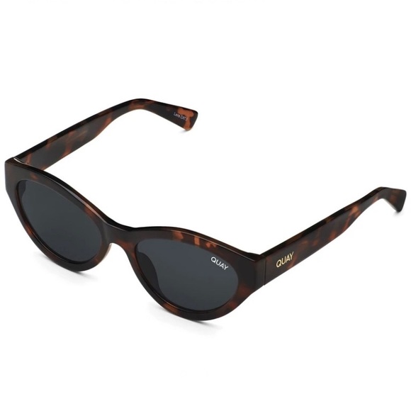 QUAY Totally Buggin Sunglasses Tortoise Blackout - Picture 2 of 9